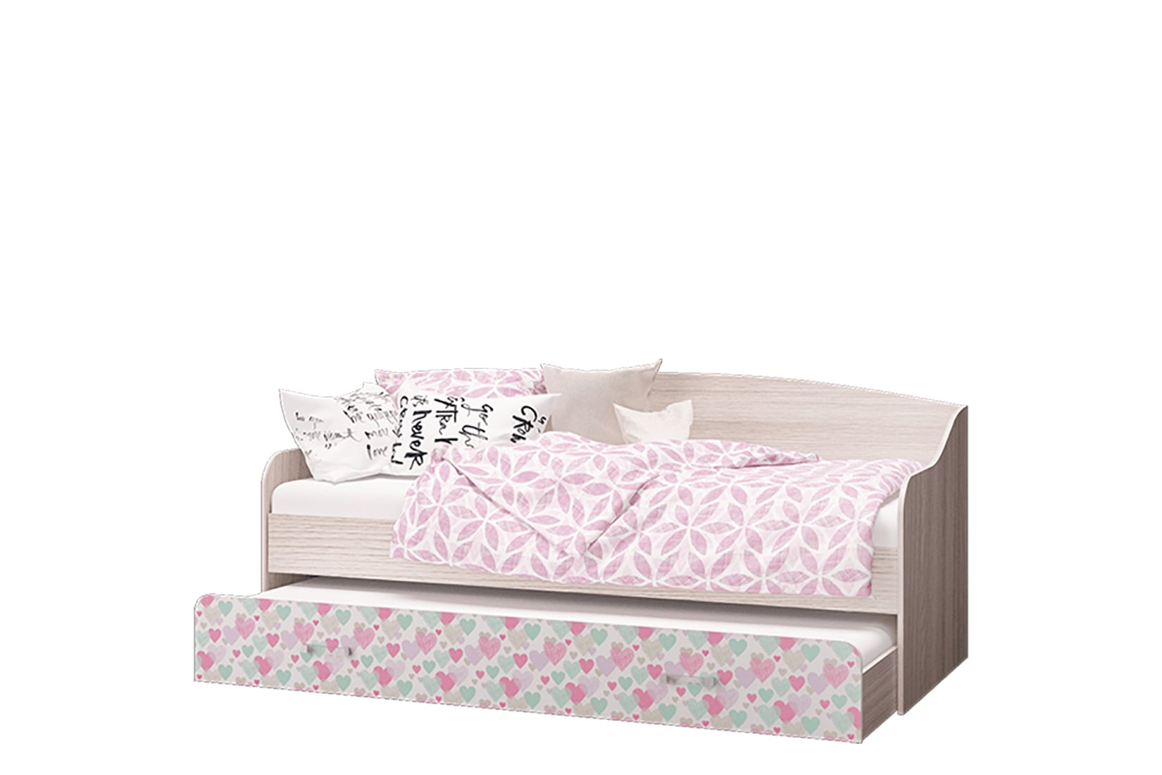 Адель детская спальня Шимо светлый/Ирис