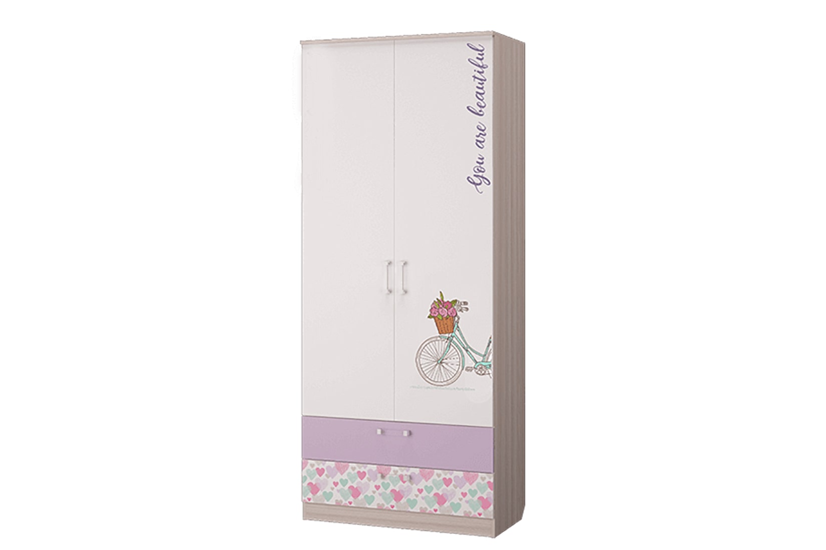 Адель детская спальня Шимо светлый/Ирис