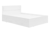 Рэд-1 Кровать 140х200 с ЛДСП настилом (без ящиков) Белый