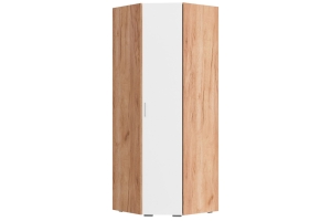 РЭД-1 Шкаф угловой Крафт золотой/Белый