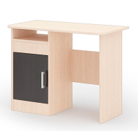 СТОЛ КОМПЬЮТЕРНЫЙ №4 венге/белфорт