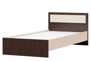 Гармония КР 609 Кровать 120 венге/белфорт