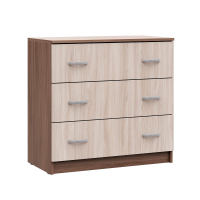 КМ 551М Бася комод Шимо темный / Шимо светлый