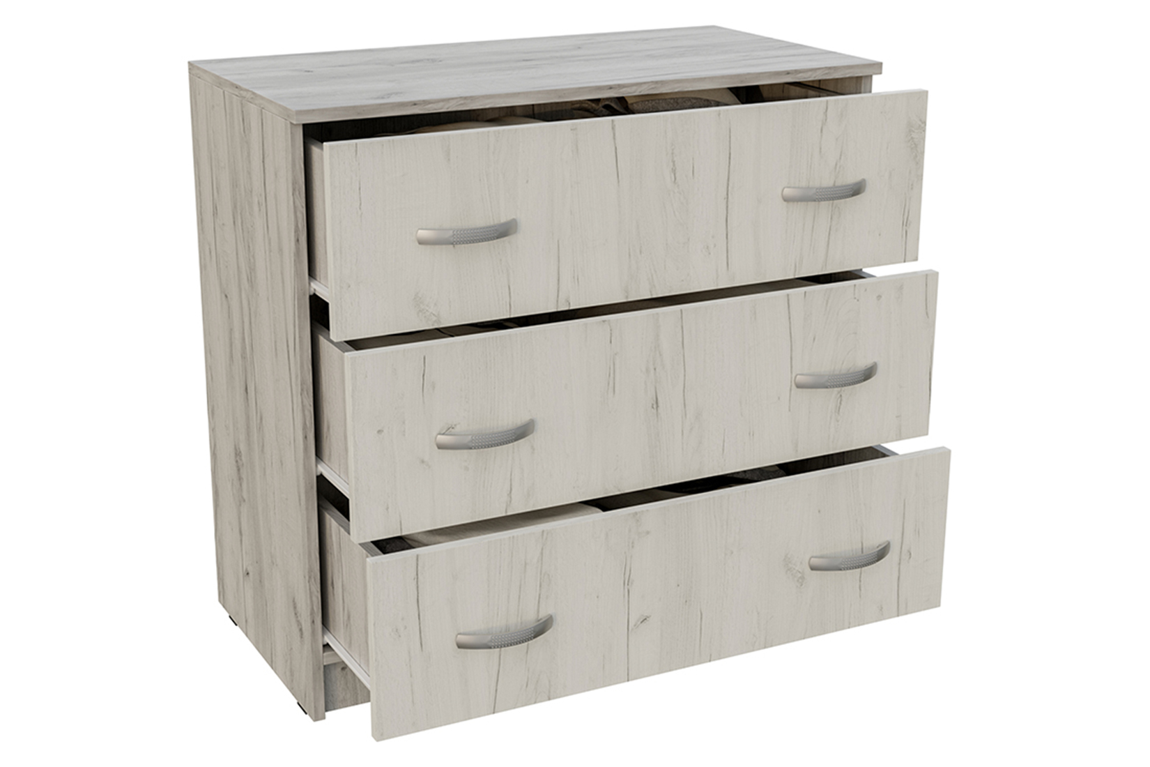 Бася КМ 551М Дуб крафт белый/Дуб крафт серый