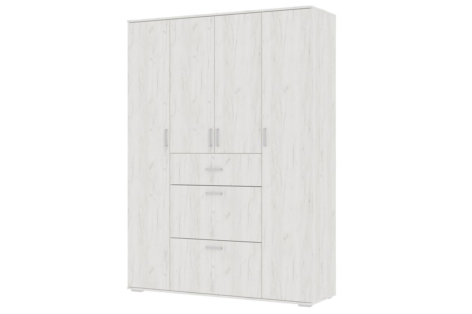 НЕЛЬСОН ШК 03 (СОЛО-3) Шкаф Дуб крафт белый