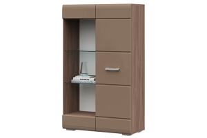 Вегас Стеллаж кофе с молоком/шимо темный