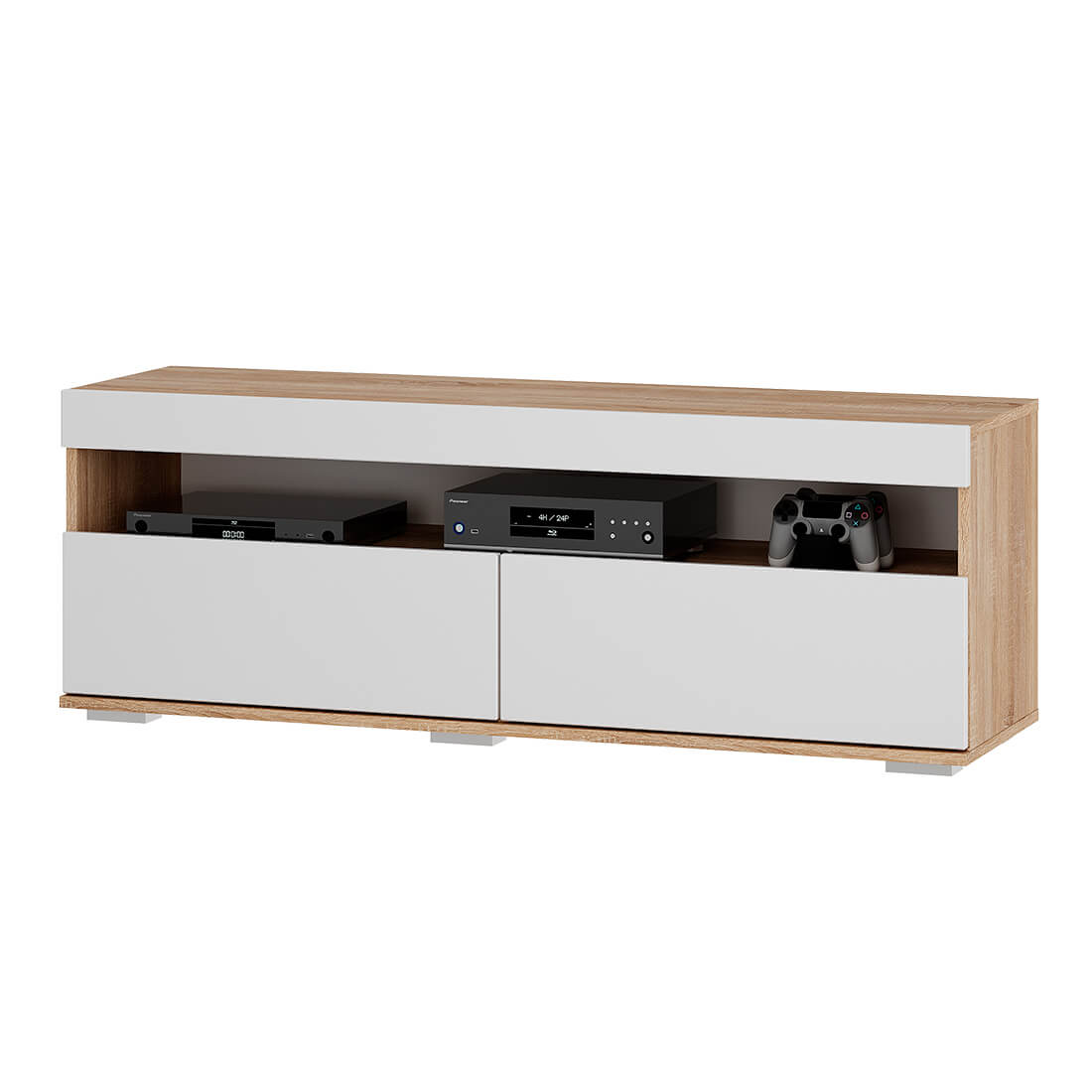 Белладжио Тумба под ТВ ТБ-29 сонома/белый