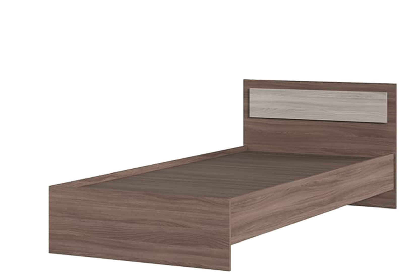 Гармония КР 603 Кровать 90 с ДВП настилом шимо темный/шимо светлый