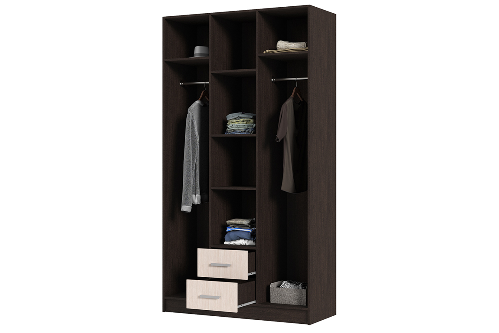 Гармония ШК 601 М Шкаф 3х ств. венге/белфорт