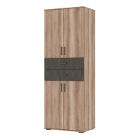 НЕЛЬСОН ШК 05 Шкаф дуб каньон/железный камень