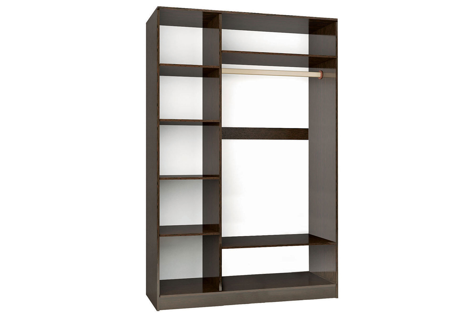 Эрика Шкаф 3х ств венге/дуб молочный