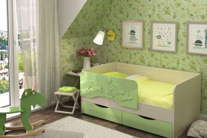 Фасад кровати КР-813 кровать Алиса салатовый