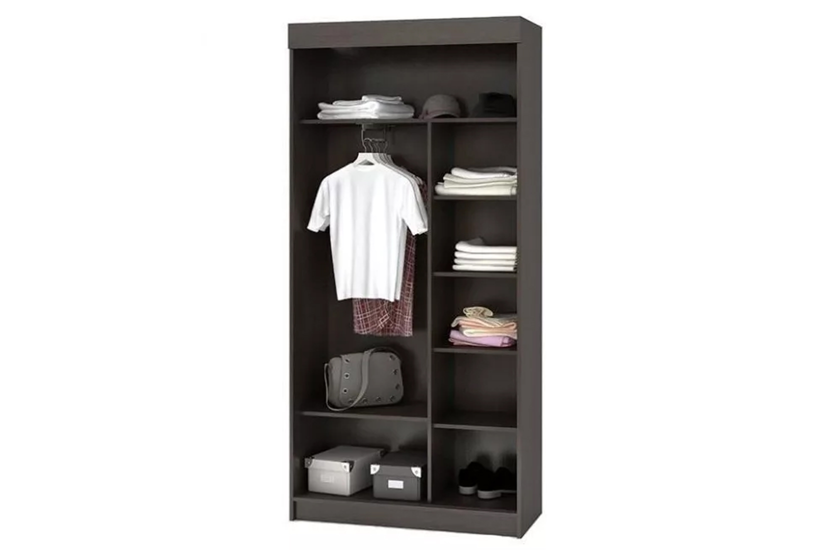 Андрей-Эконом (евро) Шкаф-купе венге/дуб белфорд