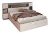 Бася КР 552 Кровать 160х200 с прикроватными блоками шимо темный/шимо светлый