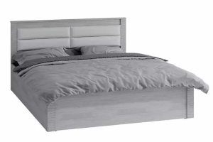 Монако КР-16 корпус кровати 160 без основания ясень белый