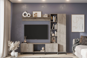 Аурелия Гостиная дуб крафт серый