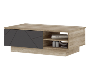 Даллас СТ 01 Стол кофейный Дуб каньон/Софт графит