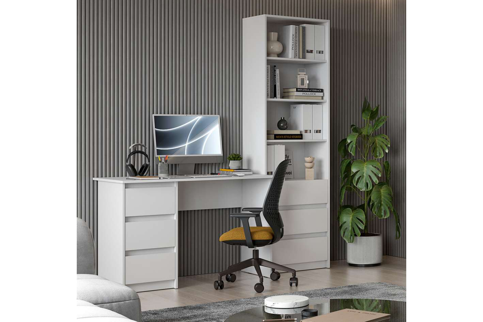 Айден СТП06-1200 Стол письменный Белый