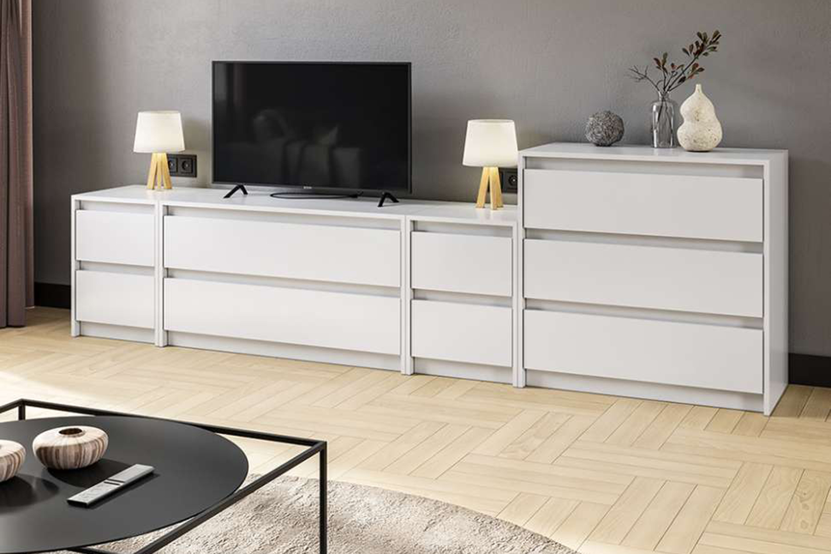 Айден ТБ06-400 Тумба Белый