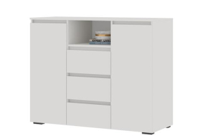 Хелен КМ 01 Комод 1202 белый/белый