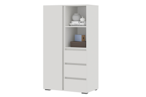 Хелен ШК 03 Шкаф белый/белый