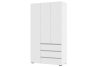 Хелен ШК 06 Шкаф 3х ств. белый/белый