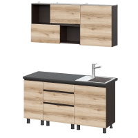 Модульная кухня Берген 2 1.6 м. Комплект 1