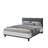 Кровать без основания с мягким изголовьем Шарлиз 180х200