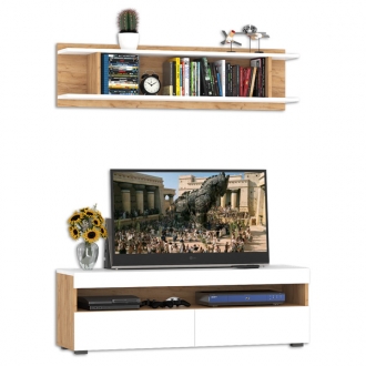 Альба Комплектация № 4 Дуб крафт золотой/белый премиум