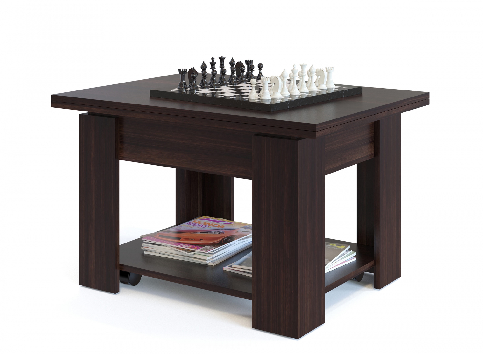 Стол журнальный ССЖ-1 раскладной венге