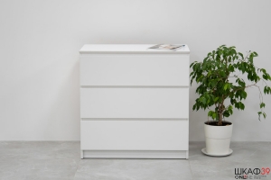 Комод Т-2Р белый (уцен распр)