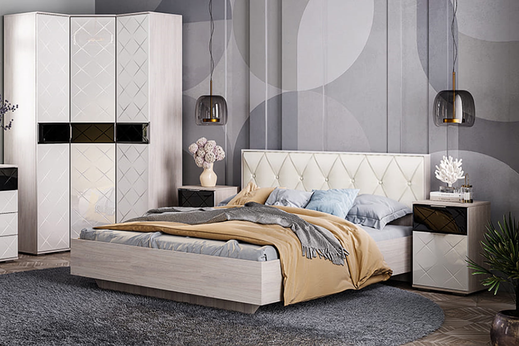 Кимберли Спальня модульная