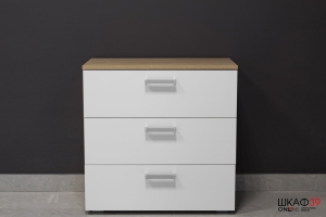 Diamond Комод тип 1 (Дуб Сонома/Белый)