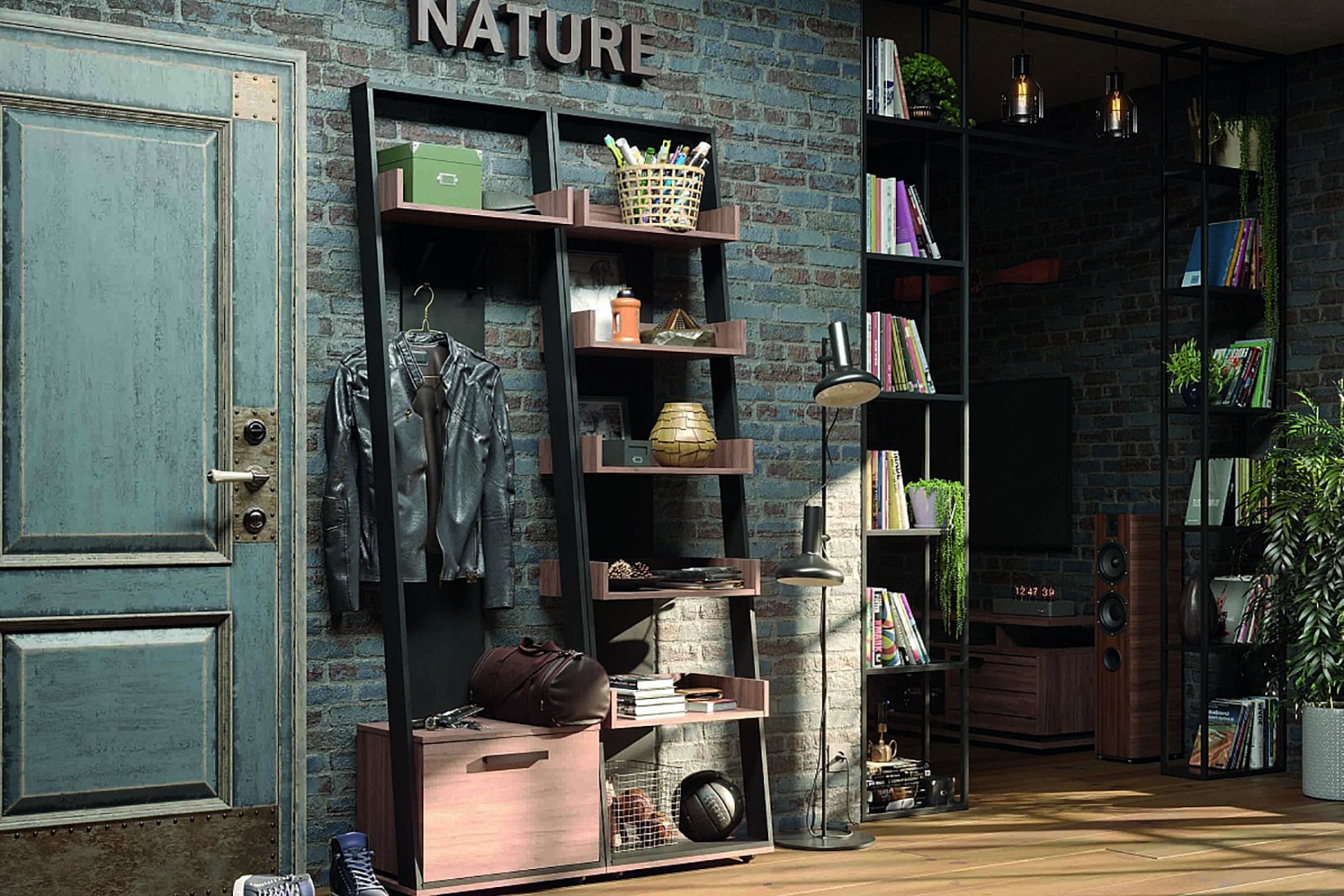 Nature прихожая модульная