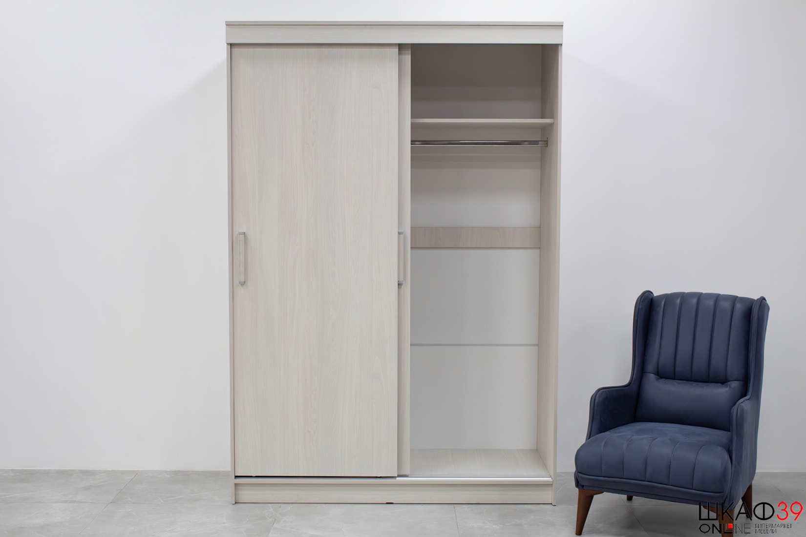 Шкаф-купе 1.5 м Ясень анкор МИР