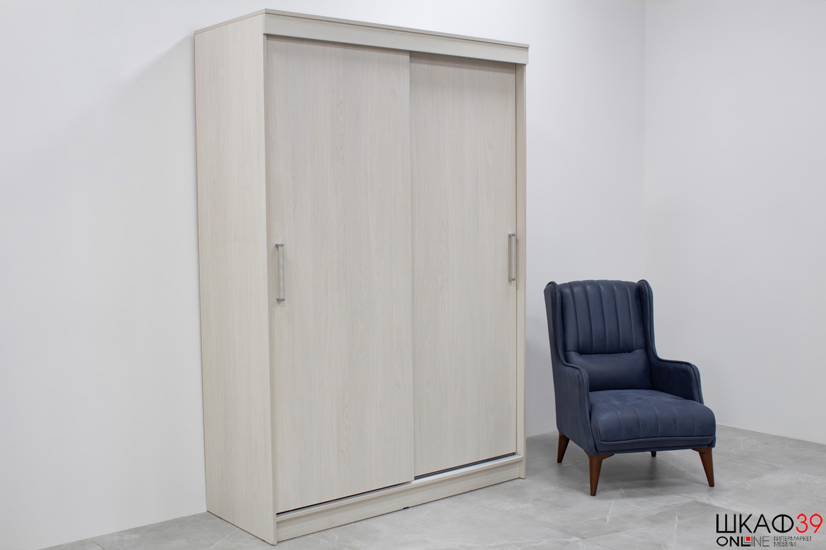 Шкаф-купе 1.5 м Ясень анкор МИР