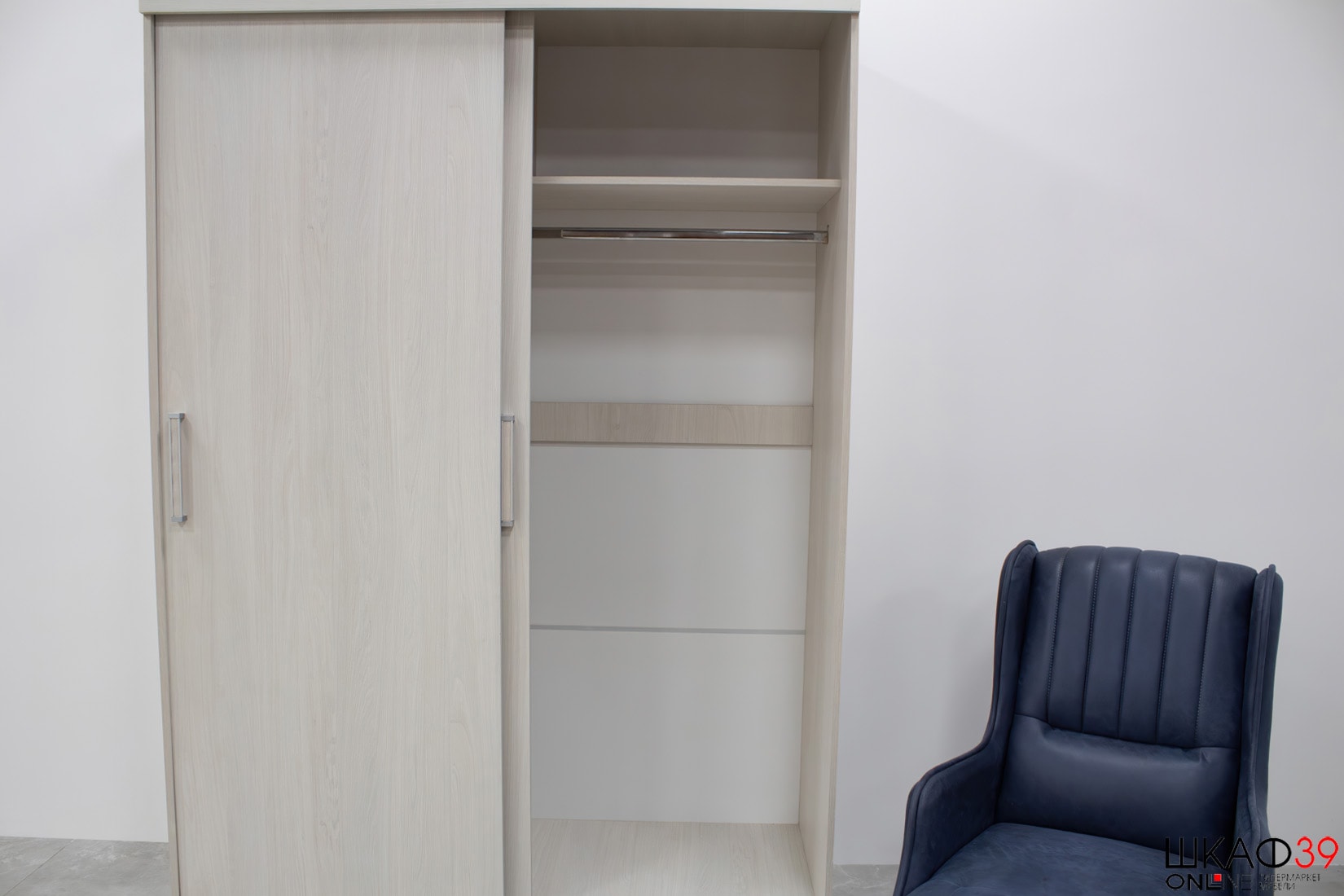 Шкаф-купе 1.5 м Ясень анкор МИР