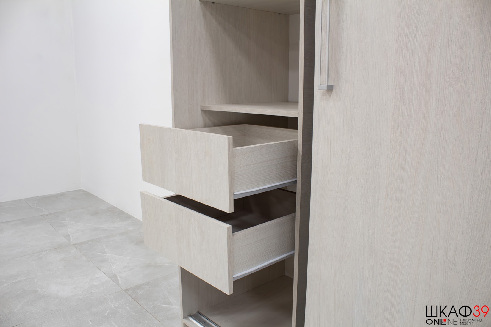 Шкаф-купе 1.5 м Ясень анкор МИР