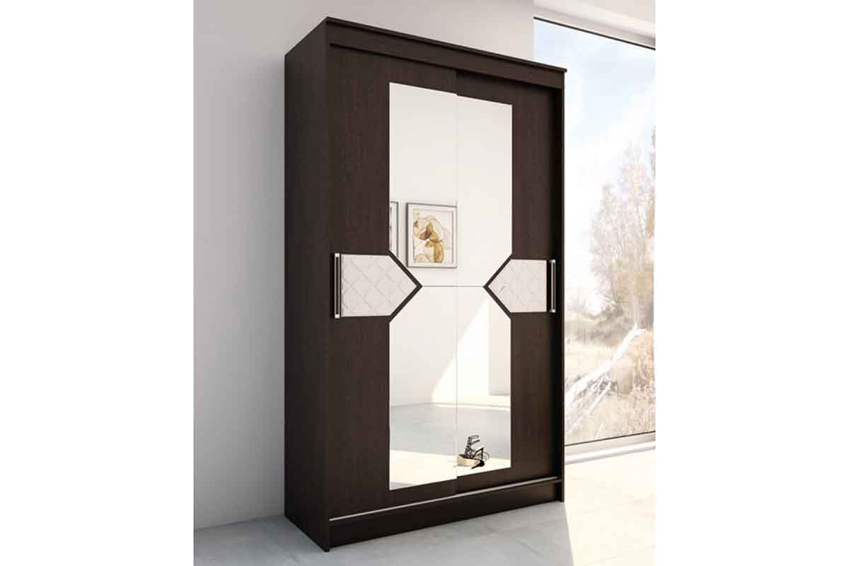 Шкаф-купе Николь 2-х дверный Венге