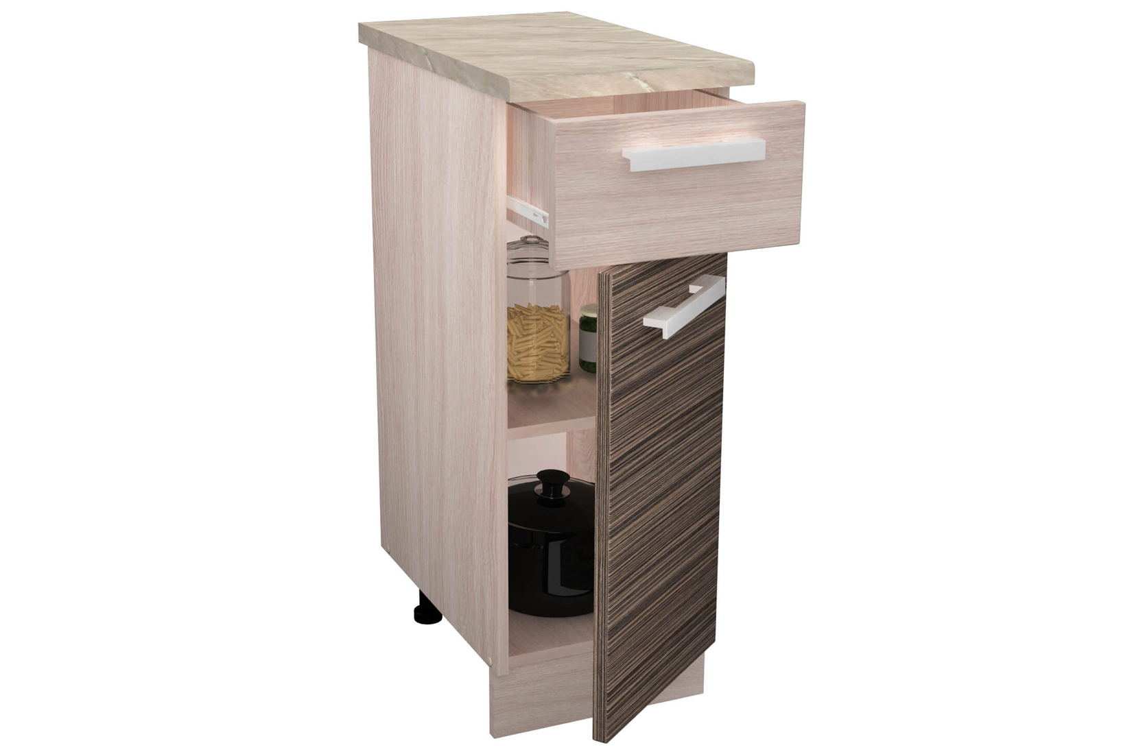 Н 300-1-Я Стол с 1 ящиком Кухня 