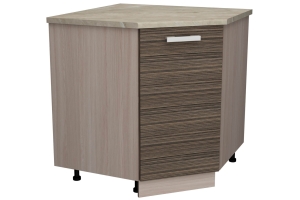 НУ 850 Стол угловой Кухня "Зебрано"