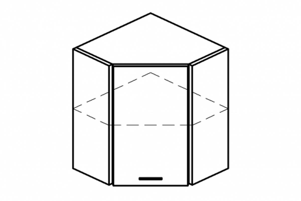 ВУ 600 Шкаф угловой Кухня 