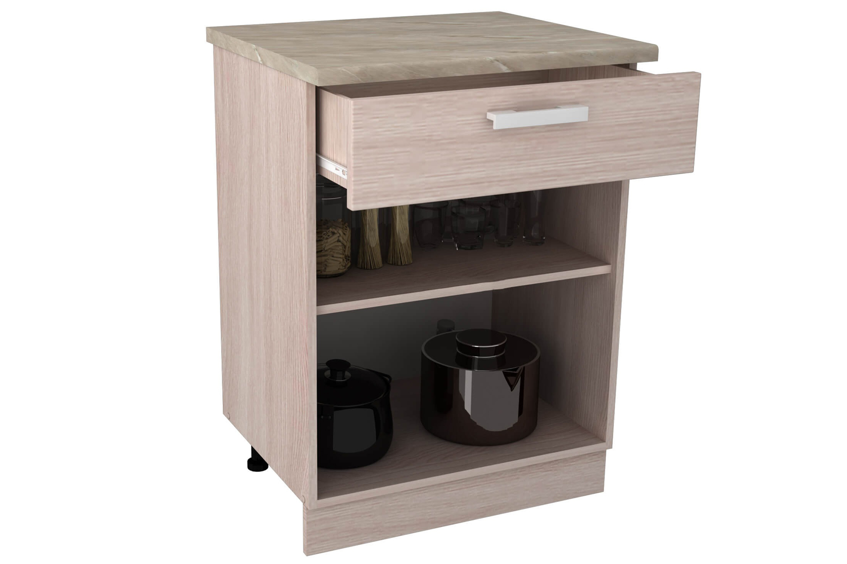 Н 800-1-Я Стол с 1 ящиком  Кухня 