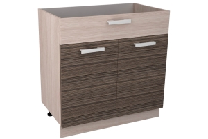 М 800  Для мойки Кухня "Зебрано"