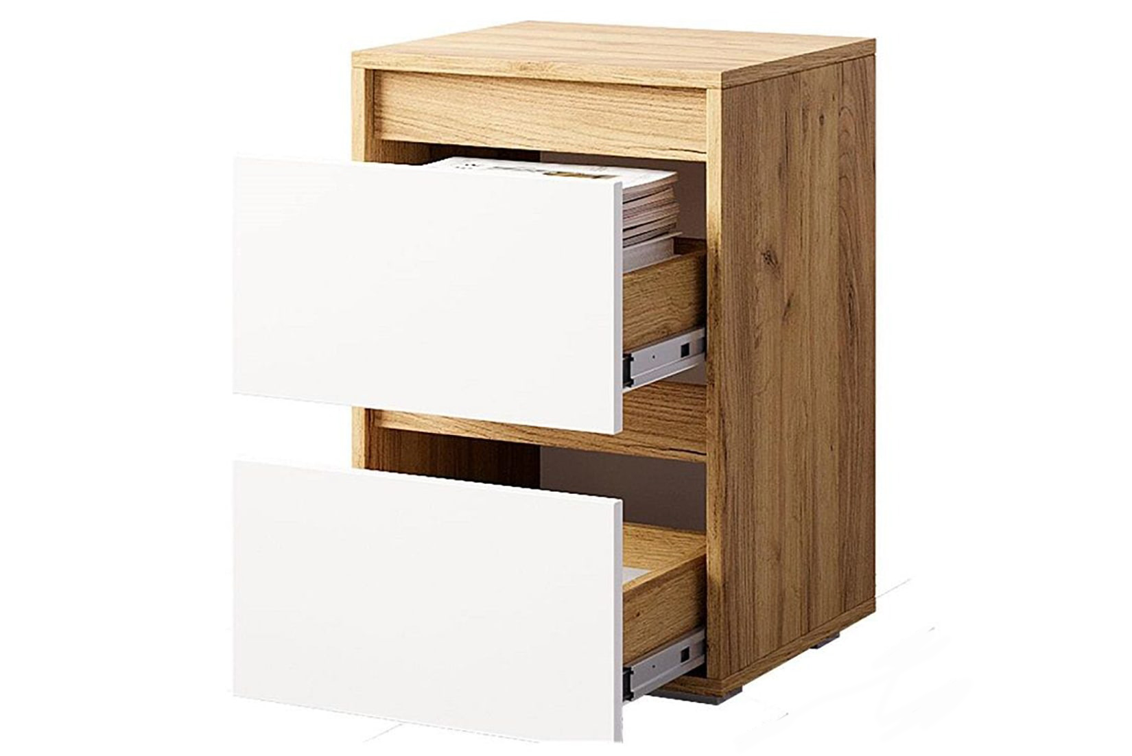 Селфи рабочий уголок Крафт/Белый глянец