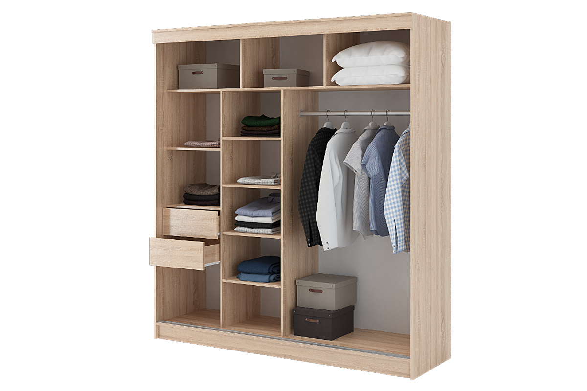 Венера Шкаф-купе 2.0 м Дуб сонома