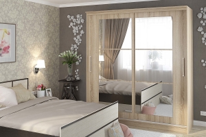 Венера Шкаф-купе 2.0 м Дуб сонома