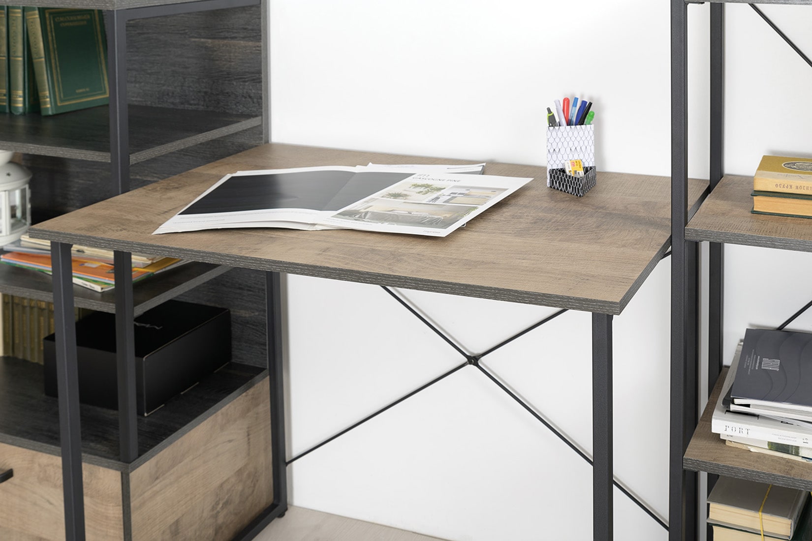 Трувор Стол 12.98 Дуб гранж песочный/Интра