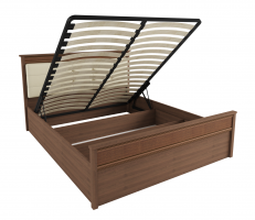 Ливорно ЛКР-1 Кровать 160х200 с подъемным механизмом Орех донской