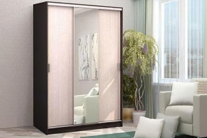 Альянс Шкаф-купе 1,5 венге/белфорт